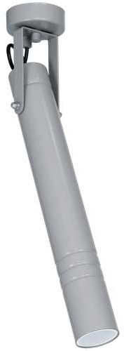 Luminex Plafon lampa sufitowa spot Implode 1x8W GU10 szary 8372
