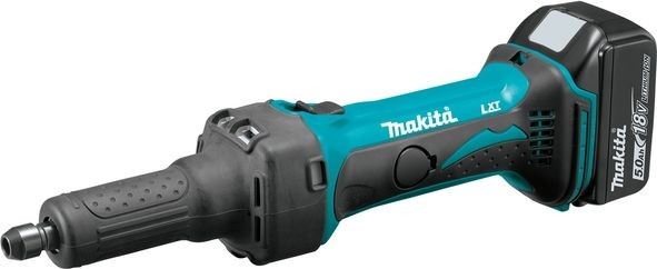 Makita szlifierka akumulatorowa 18 V/5,0 AH, 2 akumulatory i ładowarka w Makpac, 1 sztuki, dgd800rtj