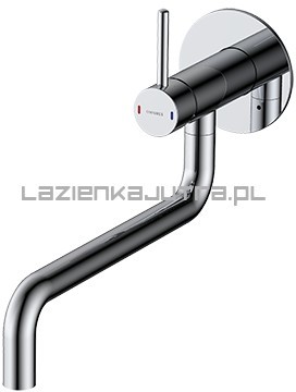 Omnires bateria zlewozmywakowa podtynkowa chrom Y1256CR Y1256CR
