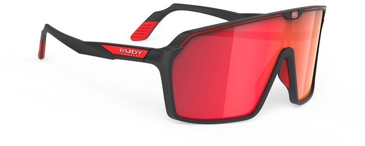 Rudy Project okulary przeciwsłoneczne SPINSHIELD czarno-czerwone