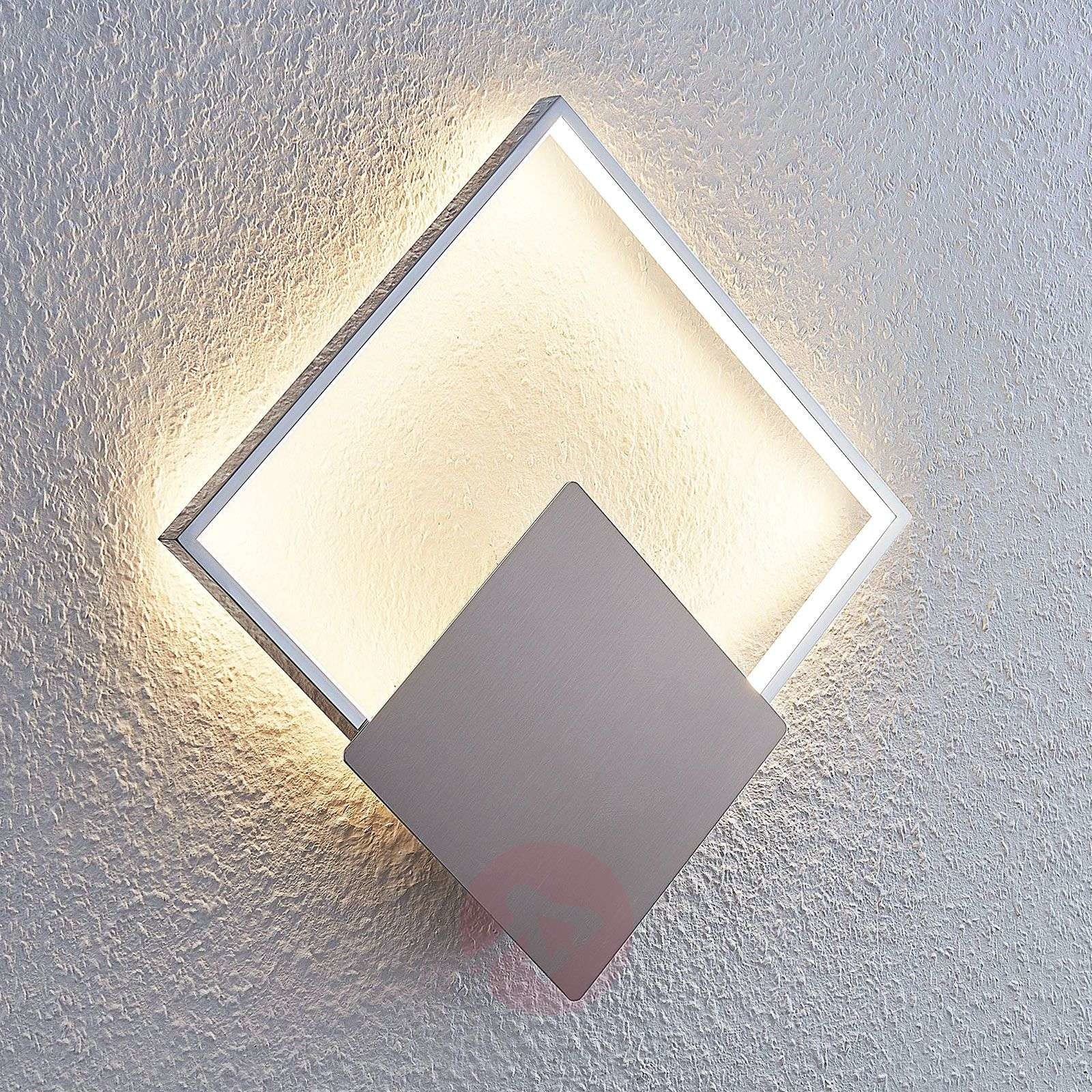 LINDBY Kinkiet LED Anays, kanciasty, 32 cm