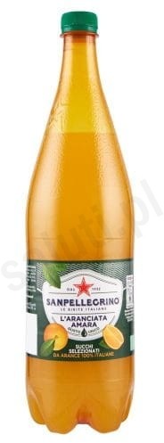 San Pellegrino San Pellegrino Aranciata amara - Gazowany napój z gorzkich pomarańczy (1,25 L) E91C-594333465637