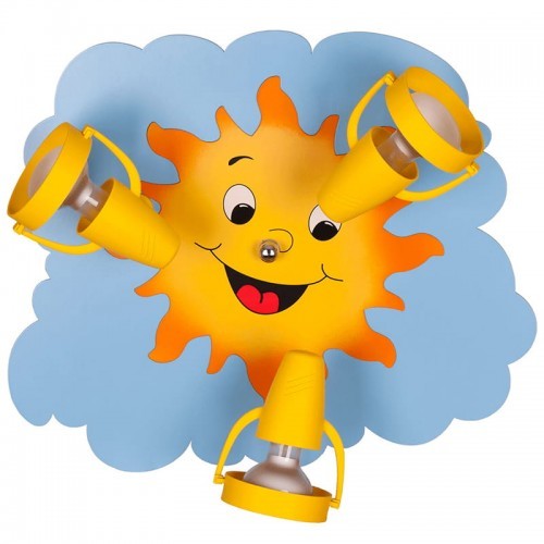 Hellux Słoneczko3 3xE14 Lampa sufitowa dziecięca 524.64.08 524.64.08