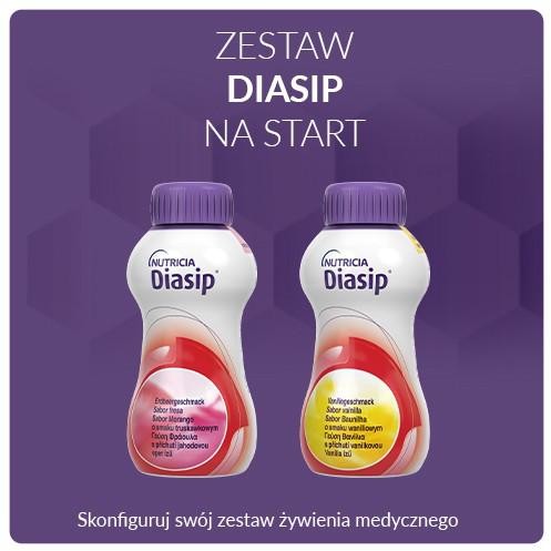 NUTRICIA ŻYWIENIE MEDYCZNE Zestaw Diasip na start (8 butelek x 200ml)