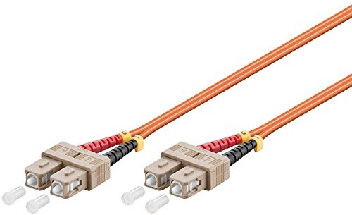 Goobay OM2 Duplex Patch Cable SC/SC 5 m Pomarańczowy 4040849961625