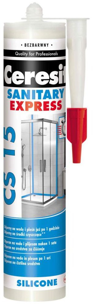 Ceresit Silikon sanitarny CS15 280ml bezbarwny