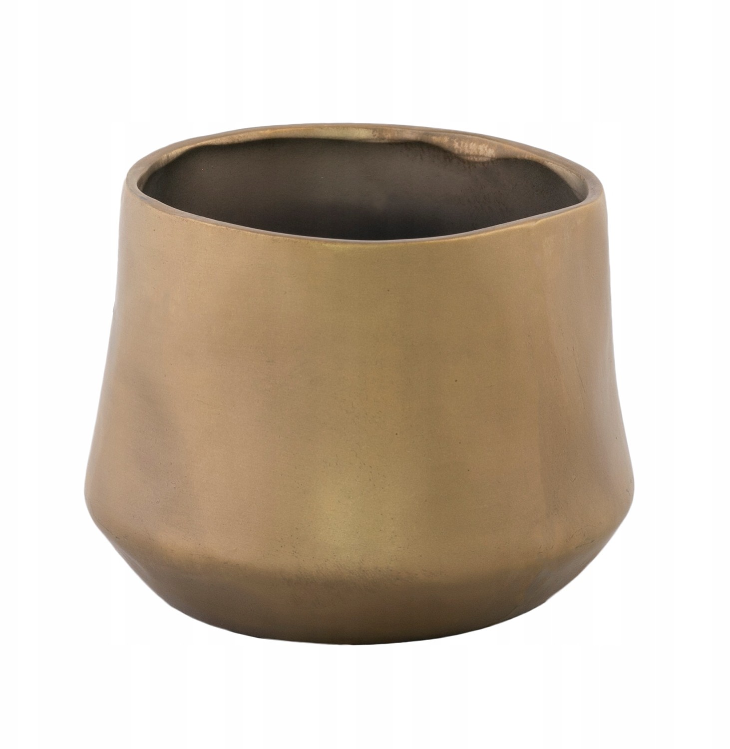 Złota Donica, ceramiczna śr. 12cm