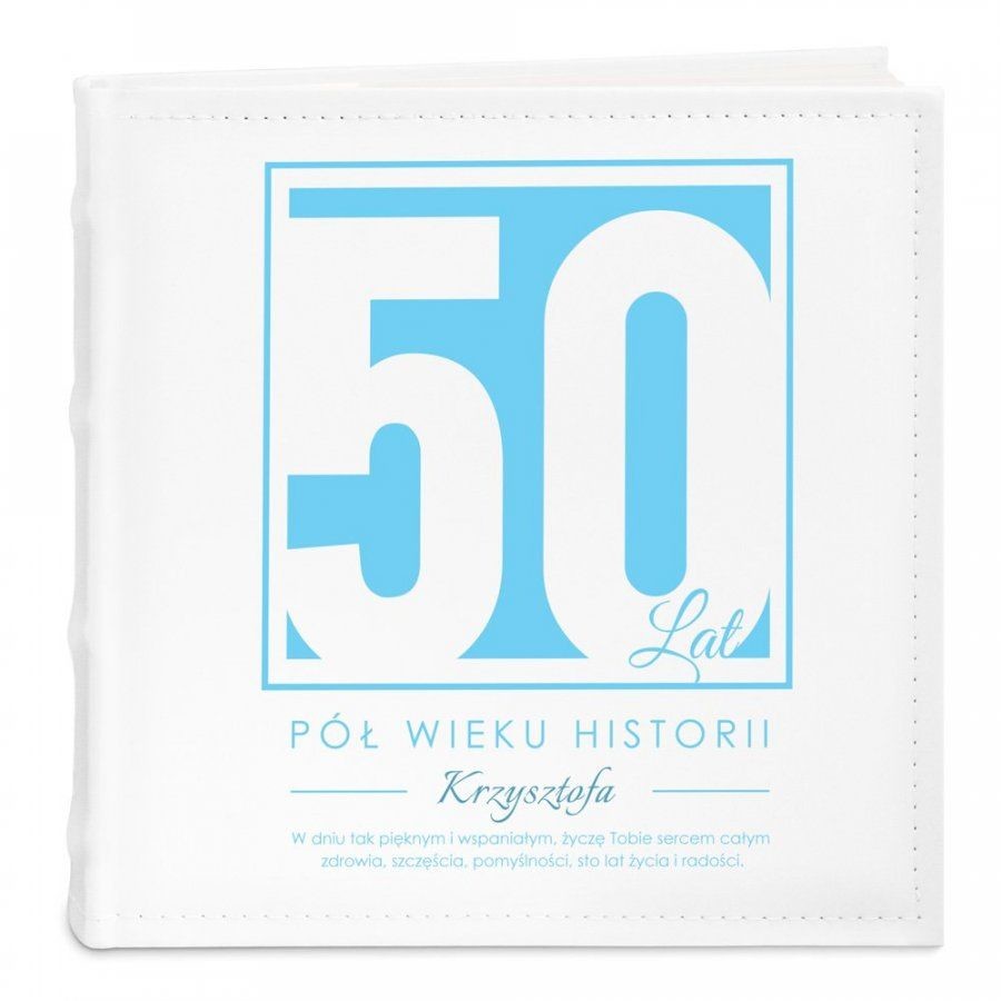 NA Murrano Album Zdjęcia Duży Urodziny Jubileusz Nadruk ALB-BC-BK-UV-048