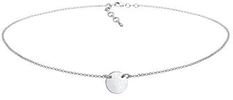 Elli Damski łańcuszek z zawieszką Choker  srebro 925 36 cm  0101680417 _ 36 0101680417_36