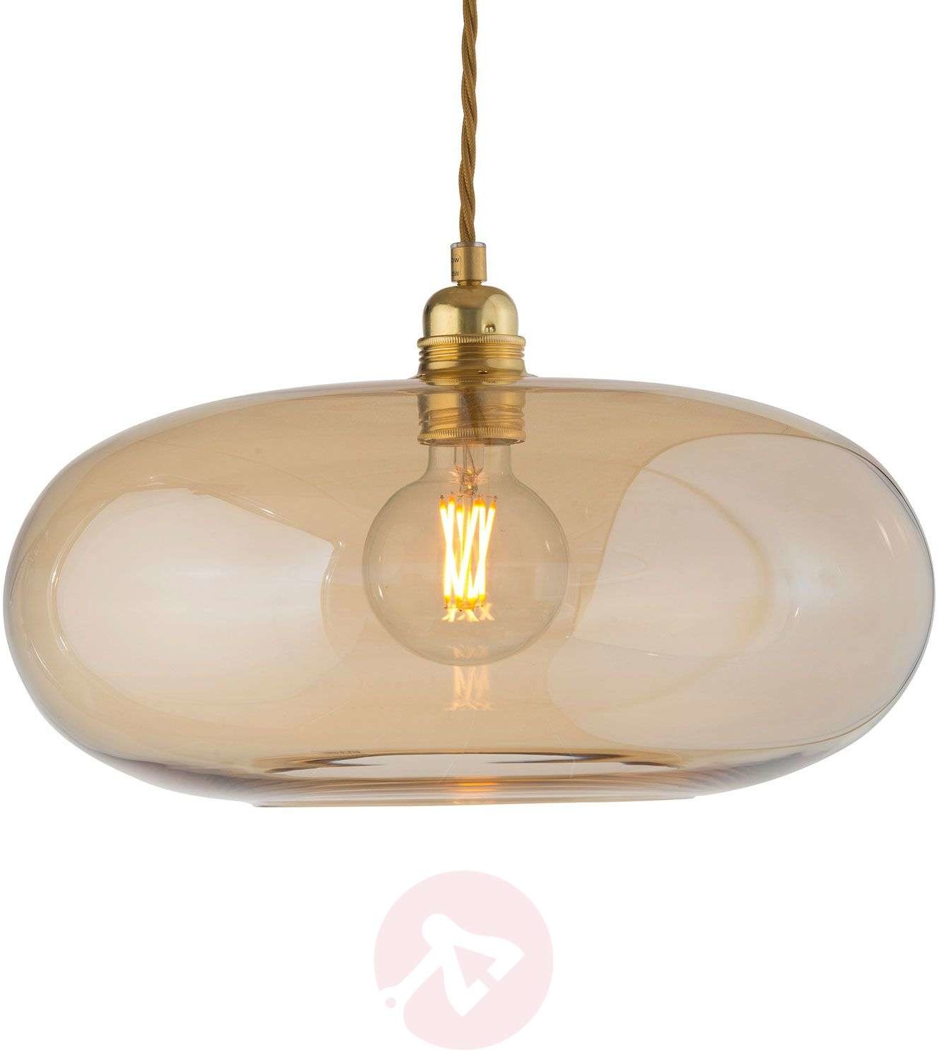 EBB & FLOW EBB & FLOW Horizon Hängelampe gold rauch  36 cm