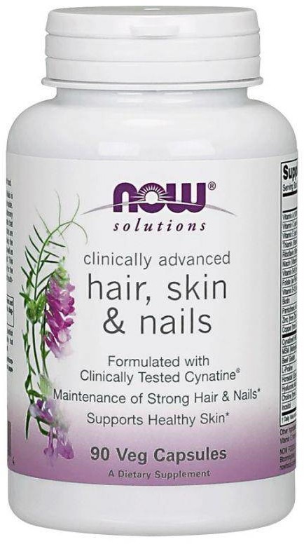 Now Foods Hair, Skin & Nails - Włosy, Skóra i Paznokcie (90 kaps.)