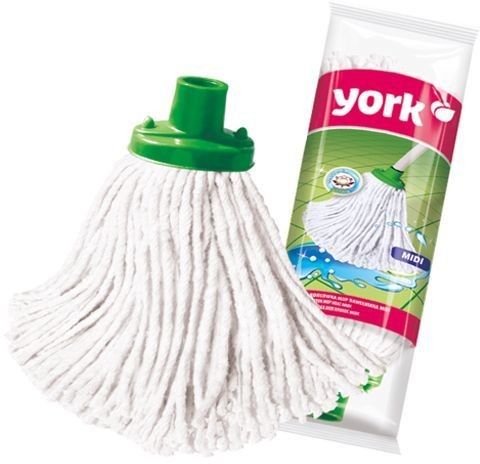 York Końcówka Mop bawełniana midi