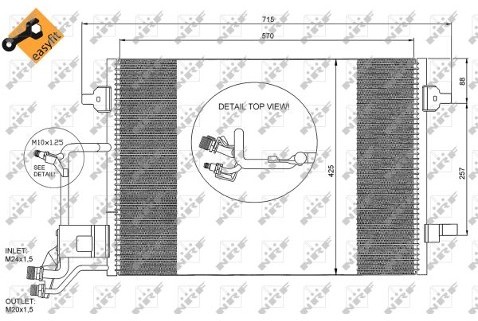 NRF Skraplacz, klimatyzacja 35291