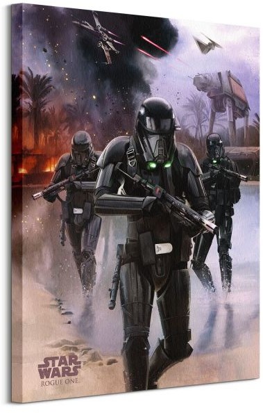 Pyramid Posters Star Wars Rogue One Death Trooper Beach - obraz na płótnie WDC99821