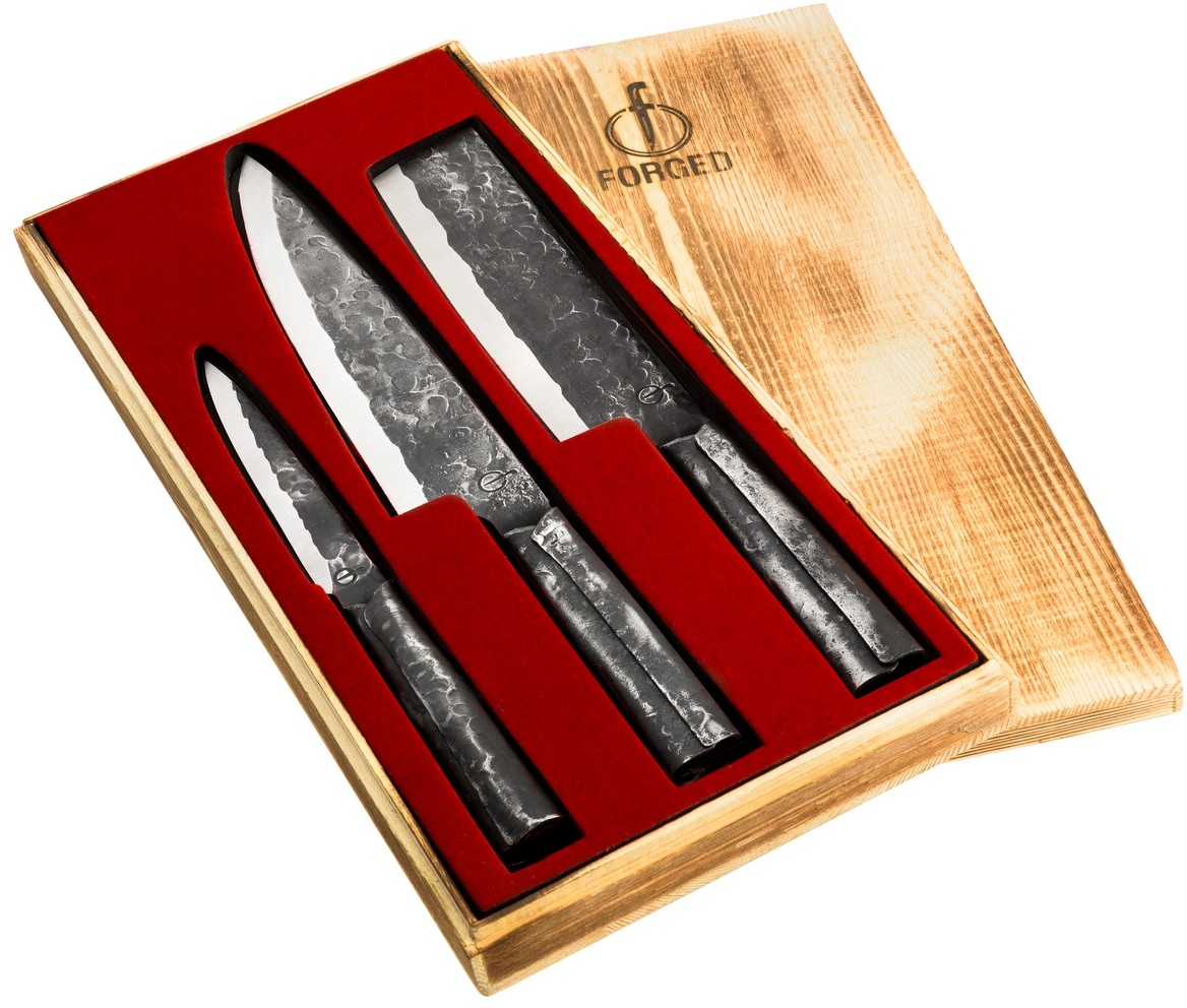 Forged Forged Zestaw noży Kuty Brute 3 szt.