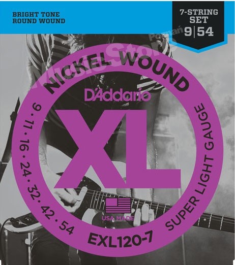 DAddario DAddario EXL120-7 9-54