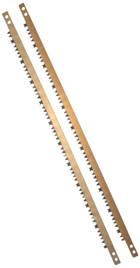 GEOLIA Brzeszczot piły kabłąkowej 53 cm 2 szt. do drewna mokrego GEOLIA