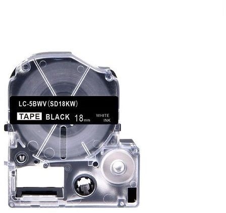 Epson LC-SD18KW, 18mm x 8m, biały druk / biały podkład, taśma zamiennik