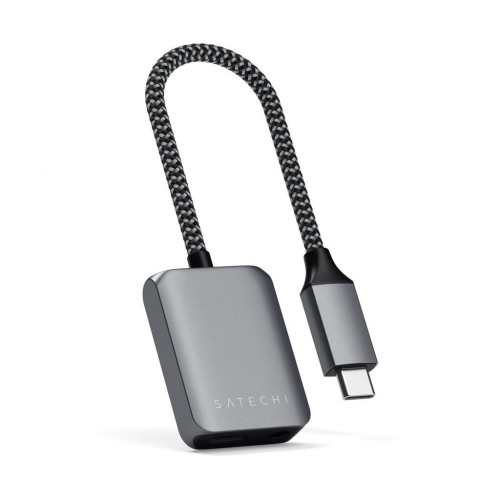 SATECHI SATECHI USB-C PD Audio Adapter Space Gray ST-UCAPDAM