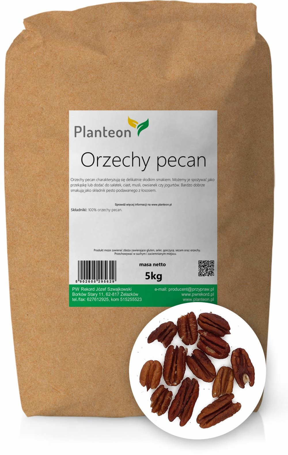 Planteon Orzechy pekan 5kg 2-0705-01-6
