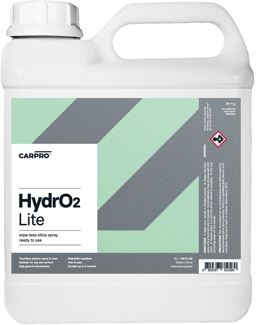 CARPRO CQUARTZ CarPro HydrO2 LITE - sealant do wszystkich powierzchni lakierowanych 4L CAR000216
