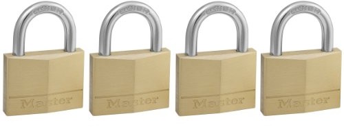 Master Lock 150eurqnop  4 Kłódka z mosiądzu 50 MM 150EURQNOP