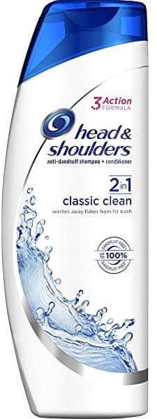 Head&Shoulders Szampon i odżywka przeciwłupieżowa 2 w 1 Classic Clean Anti Dandruff Shampoo & Conditioner) Objętość 225 ml)