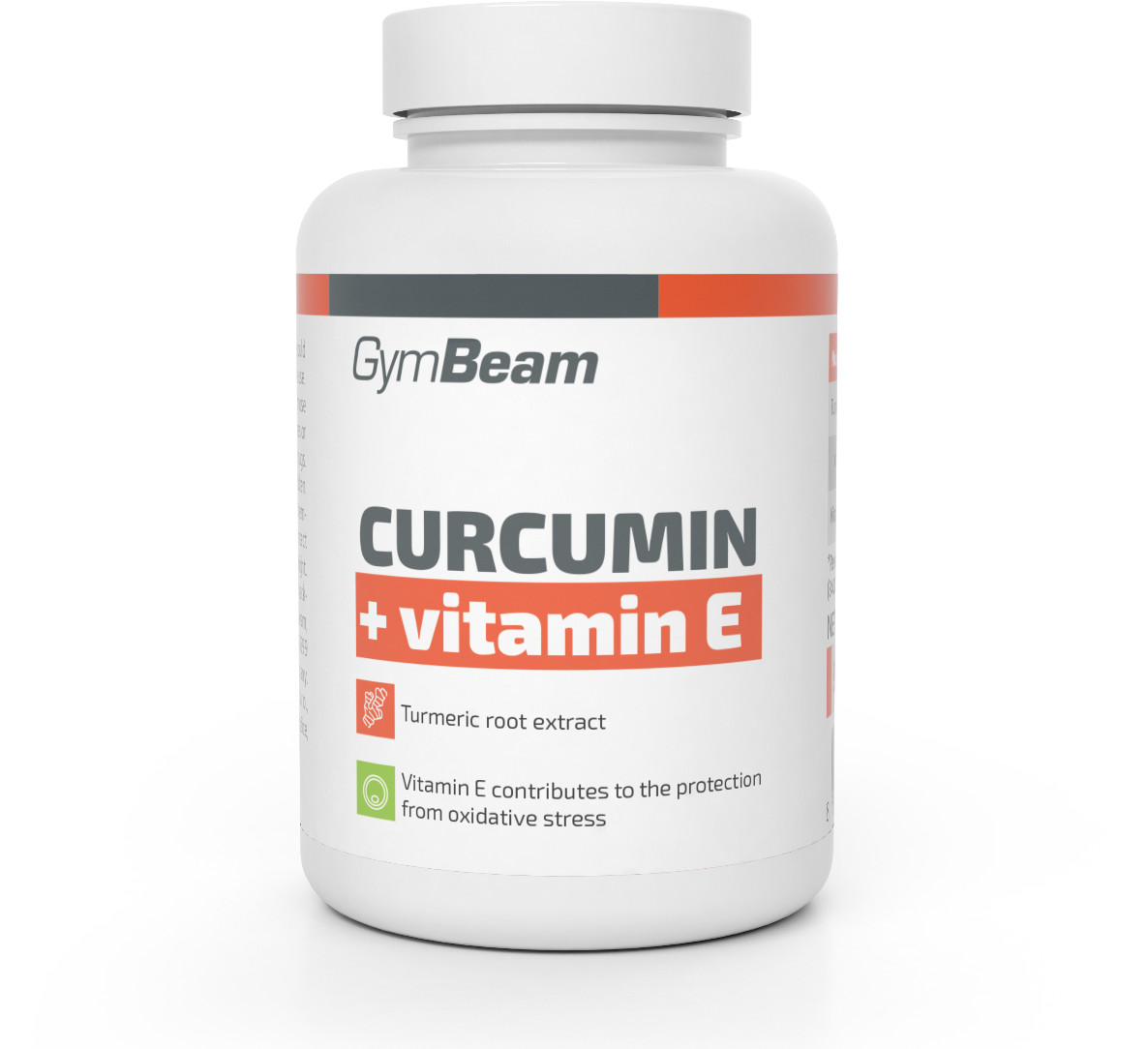 Gymbeam Kurkumina + Witamina E 90 tab