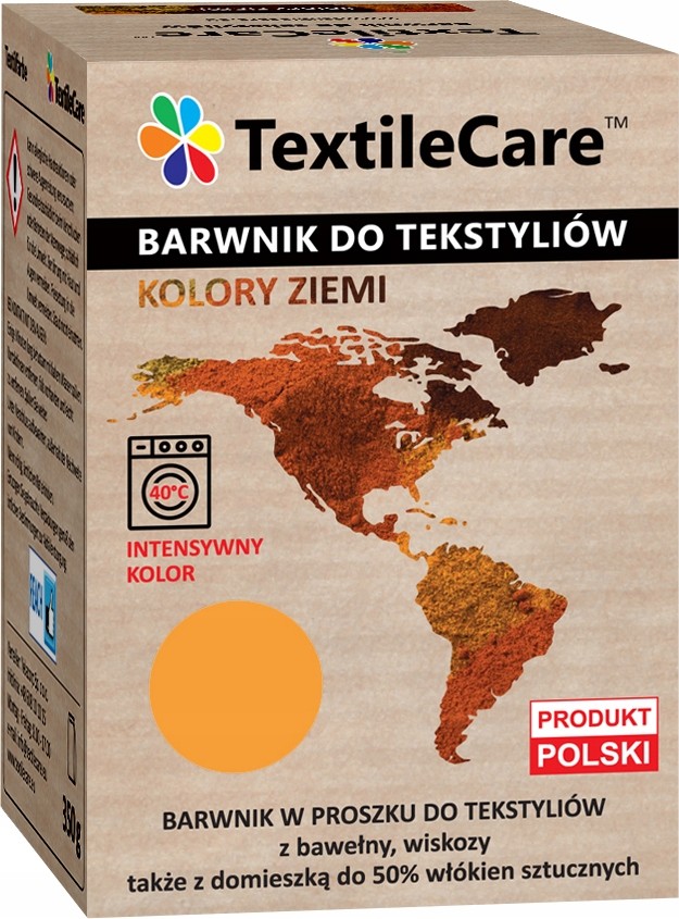 TextileCare Barwnik Farba do ubrań Mango 350g