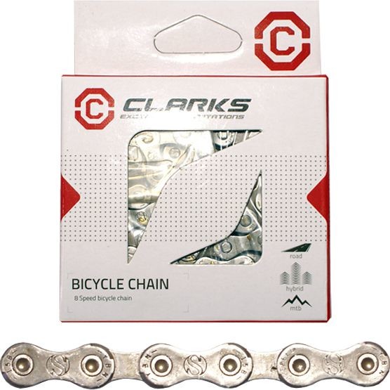 Clarks Łańcuch rowerowy YBN C8 SHIMANO CAMPAGNOLO SRAM 8 Biegów CP 1/2