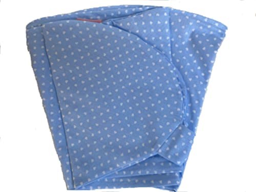 Merrymama merrymama- poduszka do notebooka, poduszka do karmienia i ciąży cm 190, jasnoniebieska