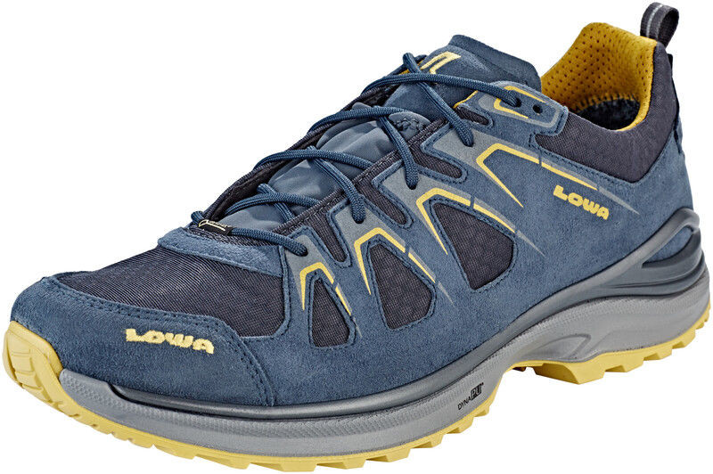 Lowa Innox Evo GTX Buty Mężczyźni, steel blue/mustard UK 11 EU 46 2020 Buty turystyczne 310611 9785-46