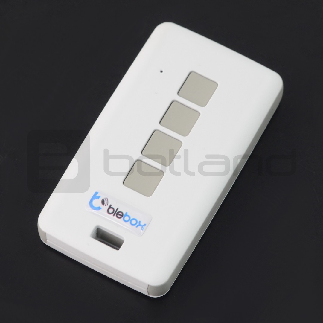 uRemote Basic - pilot do sterowników BleBox - biały BOX-10745