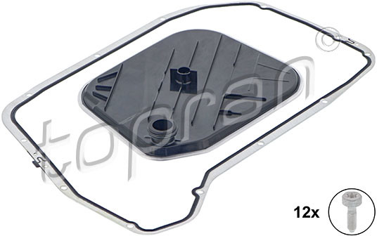 TOPRAN Zestaw filtra hydraulicznego, automatyczna skrzynia biegów 115 873 115 873