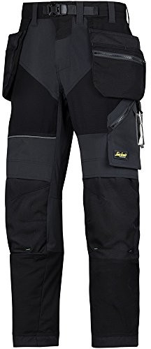 Snickers Workwear FlexiWork plus spodnie robocze, czarny 69020404096