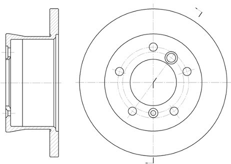 Roadhouse Tarcza hamulcowa 6566.00