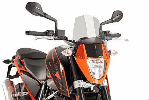 Puig 6009H przednia szyba naged New Generation Sport, dym 6009H