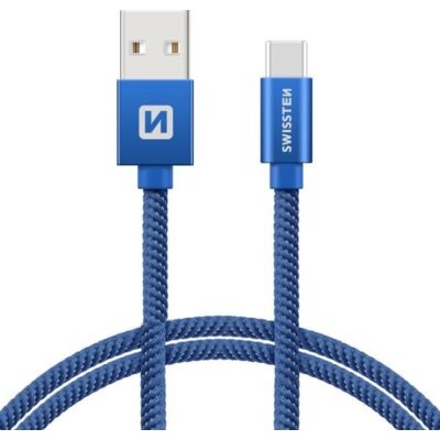 SWISSTEN Kabel USB USB Typ C SWISSTEN 2 m Niebieski 71521308