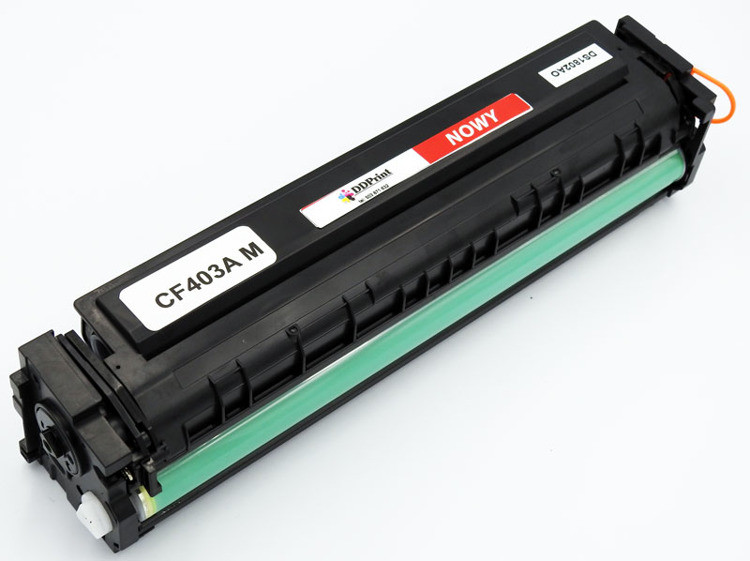 DD-Print CF403A HP Magenta, Nowy zamiennik do HP Color LaserJet Pro M252 / M277 / M227 / 1400 stron / czerwony CF403A magenta
