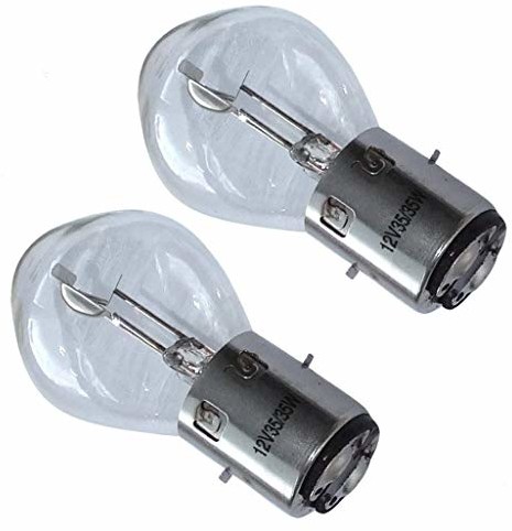 cyclingcolors cyclingcolors 2 x żarówka 12 V 35/35 W BA20D do motocykla, zoptymalizowany skuter mofa mokick reflektor przedni 3701260808814
