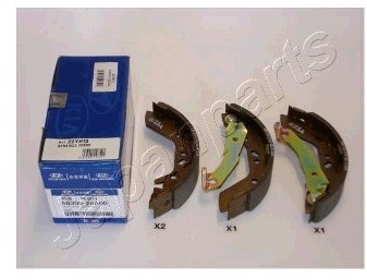 JAPANPARTS Szczęki hamulcowe (komplet) GF-H13AF