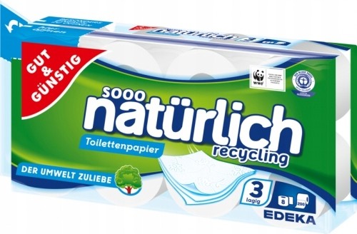 G&g Papier toaletowy makulatura 3 w 10 szt De