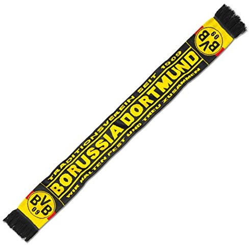 Borussia Dortmund , Szalik BVB, czarny/żółty, 0