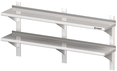 Stalgast Półka wisząca, przestawna,podwójna 1500x400x660 mm 981784150