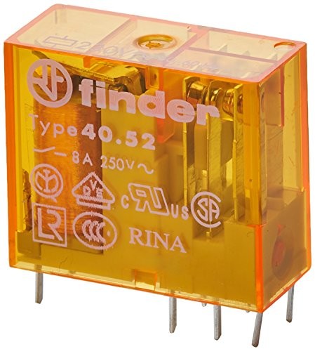 finder Finder 40.52.8.230.0000 przekaźnik elektromagnetyczny, 230 V AC, 2 W, 8 A, 1 sztuka 40.52.8.230.0000