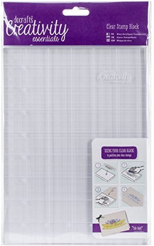 Papermania Creativity Essentials A5 Clear Stamp Block -