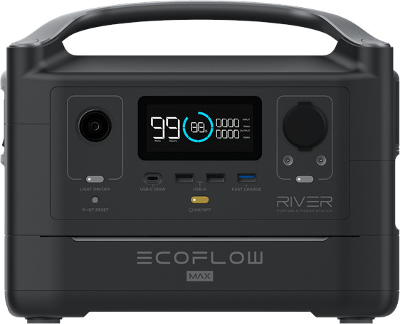 Opinie o EcoFlow River 600 MAX Zasilacz do komputera - 1800 Watt - 80 Plus EFRIVER600MAX-EU