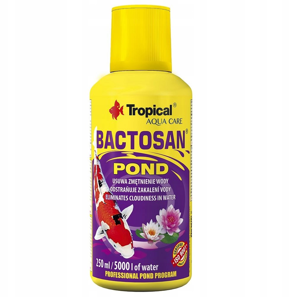 Tropical Pond Bactosan 250ml klarowanie wody
