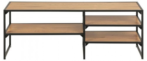 Actona Szafka pod telewizor Seaford 120cm naturalny-czarny 82371