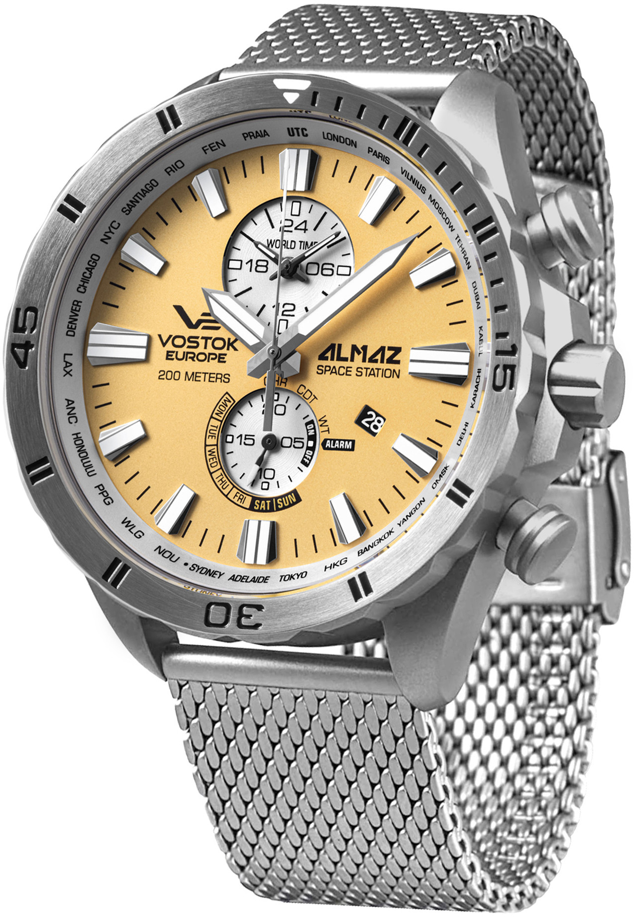 Vostok Europe Zegarek YM8J-320A655B Almaz Multifunction -